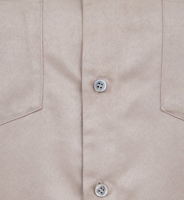  「フェイクスエードシャツ」|シャツ・ブラウス|