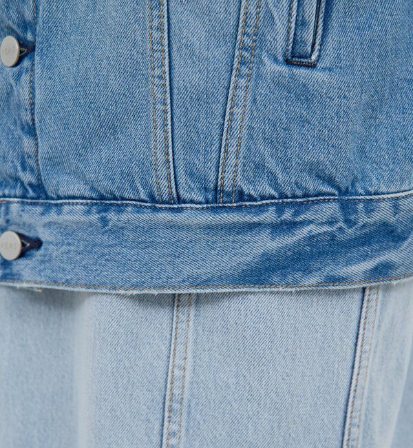  「【PEAS】オーバーGジャン」|ベスト・ジレ|