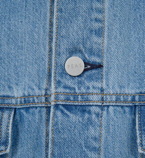  「【PEAS】オーバーGジャン」|ベスト・ジレ|