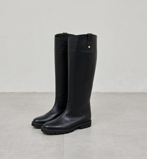  「【2.718】ジョッキーブーツ」|ロングブーツ|