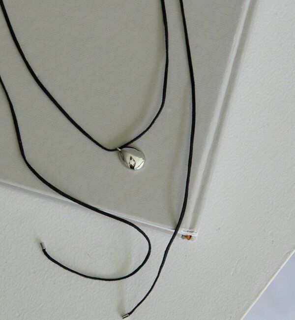  「スエードコードネックレス」|リング|