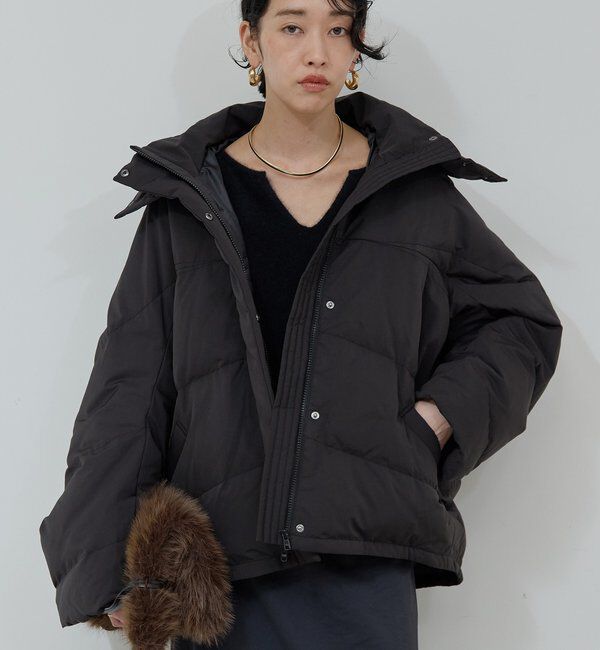  「ボックスダウン」|ダウン|ブラック