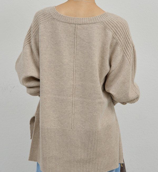  「【脱マンネリニット】【MANAKAコラボ】フードセットニット」|ニット・セーター|