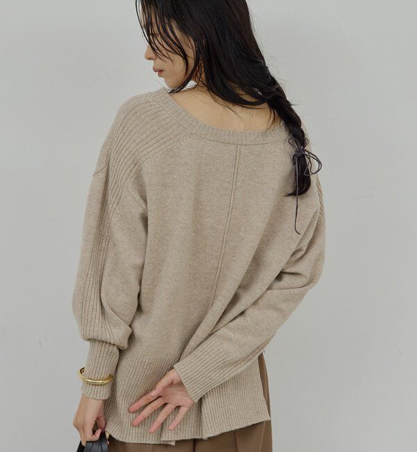  「【脱マンネリニット】【MANAKAコラボ】フードセットニット」|ニット・セーター|