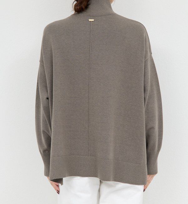  「【手洗い可】【全骨格対応】オーバータートルニット」|ニット・セーター|