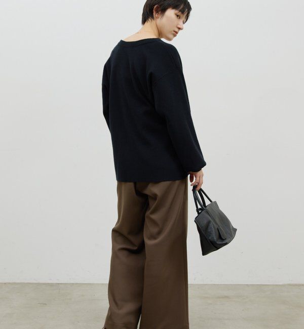  「ビジューVネックカーディガン」|ニット・セーター|