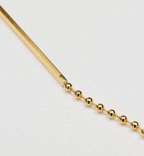  「ボールチェーンロングネックレス」|リング|