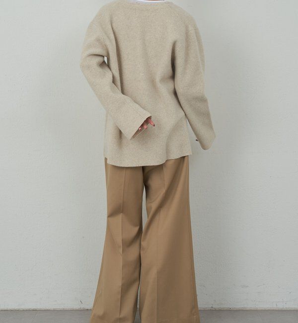  「【HERITANOVUM】 Vチュニックニット」|ニット・セーター|