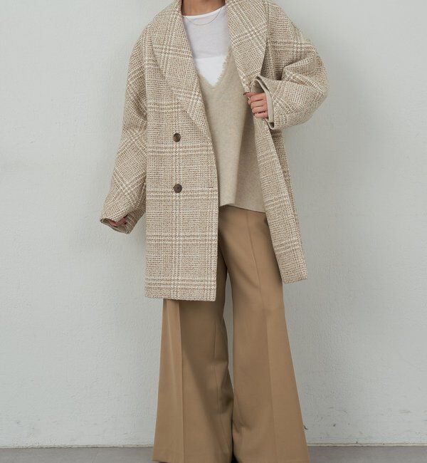  「【HERITANOVUM】 Vチュニックニット」|ニット・セーター|