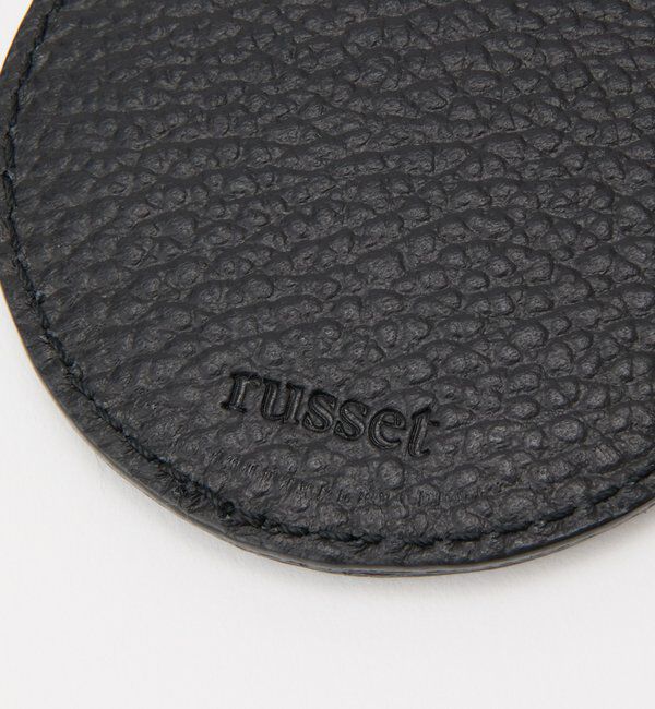  「【再値下げ】ミラー付きレザーチャーム」|チャーム・キーホルダー|