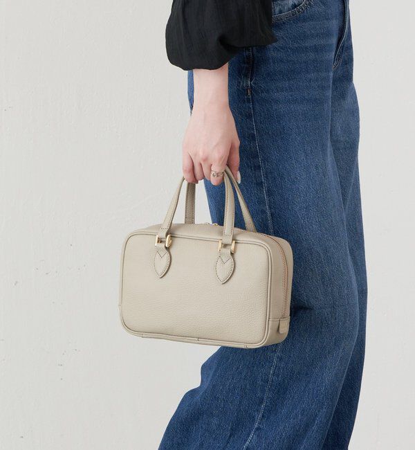  「レザー2WAYミニボストンバッグ」|ボストンバッグ|