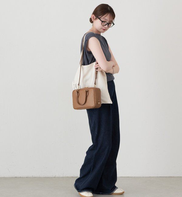  「レザー2WAYミニボストンバッグ」|ボストンバッグ|