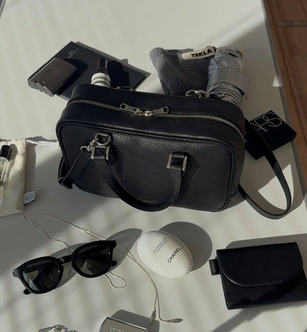  「レザー2WAYミニボストンバッグ」|ボストンバッグ|