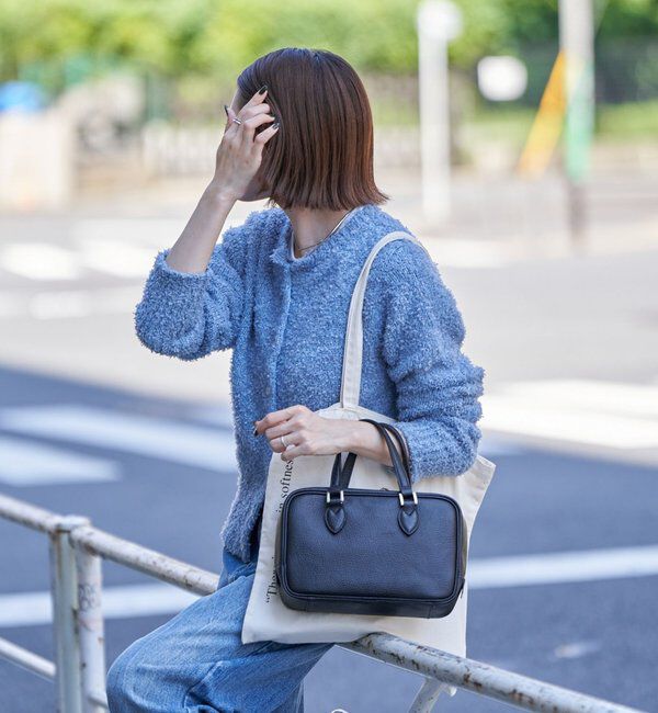  「レザー2WAYミニボストンバッグ」|ボストンバッグ|