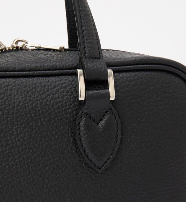  「レザー2WAYミニボストンバッグ」|ボストンバッグ|