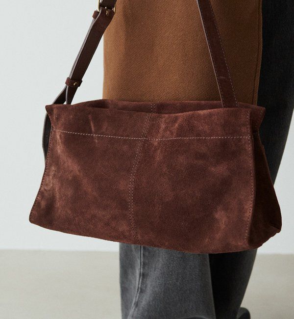  「【再値下げ】スエードショルダーバッグ」|ショルダー・メッセンジャー|