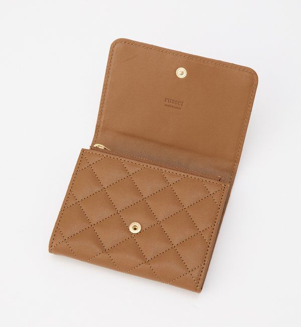  「【再値下げ】キルティングレザー二つ折りウォレット」|財布|