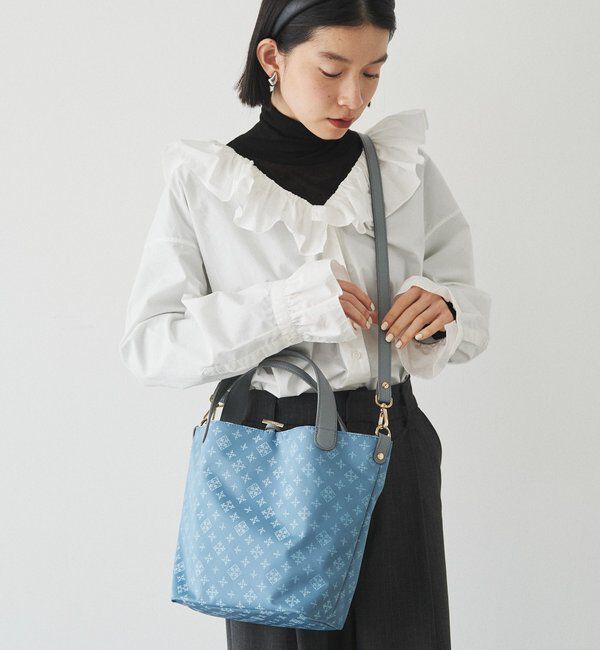  「ナイロンジャガード2WAYミニトートバッグ」|トートバッグ|