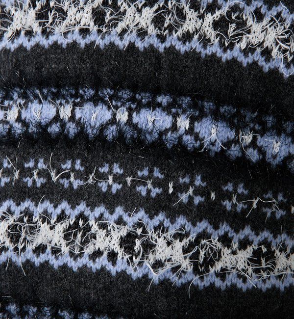  「【再値下げ】フェアアイルクロップドニット」|ニット・セーター|