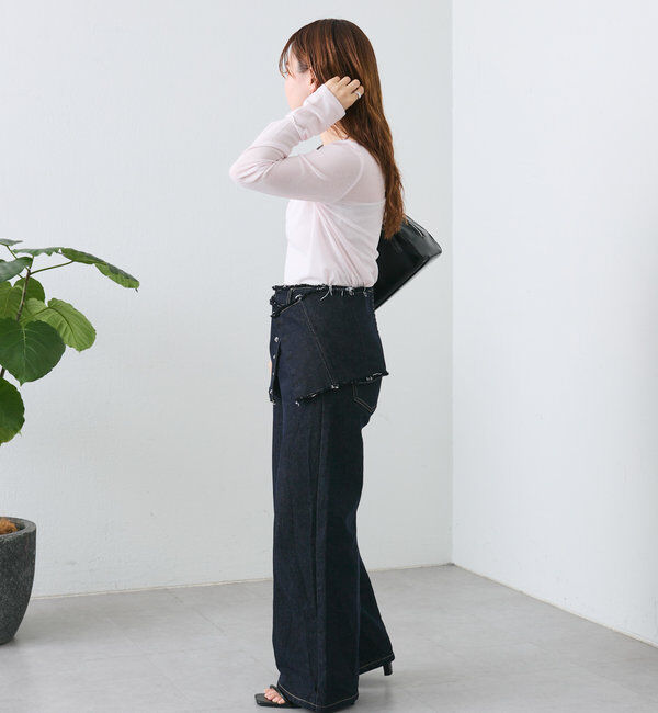  「newシアーロングTシャツ」|Tシャツ・カットソー|