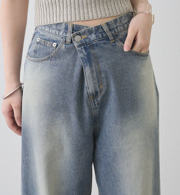  「カットオフオーバーダイデニム」|デニム|