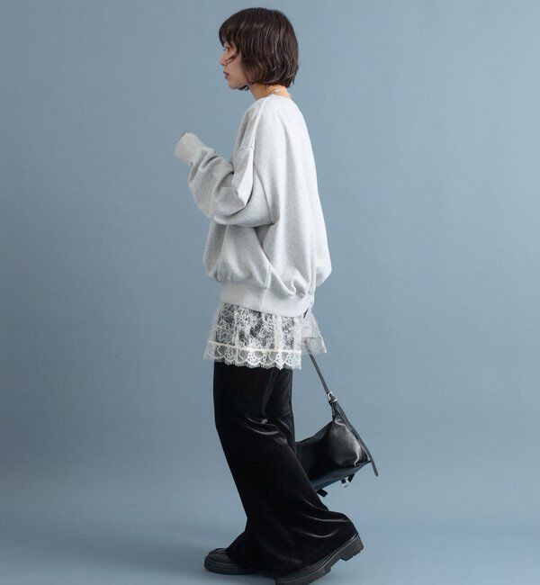  「ベロアフレアパンツ」|チノ|