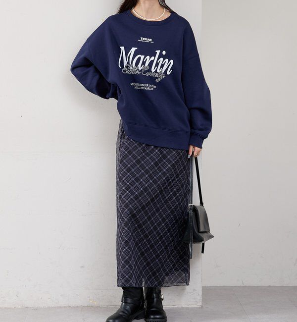  「シアーチェックキャミワンピース」|ワンピース|