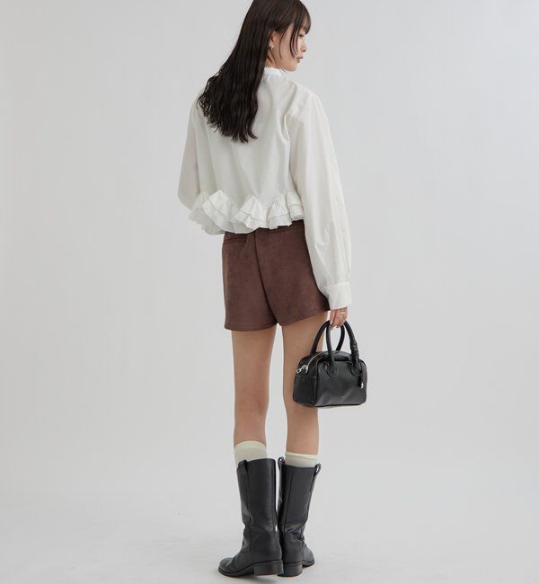  「ウェーブフリルブラウス」|シャツ・ブラウス|