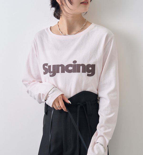  「ロゴチビロングTシャツ」|Tシャツ・カットソー|