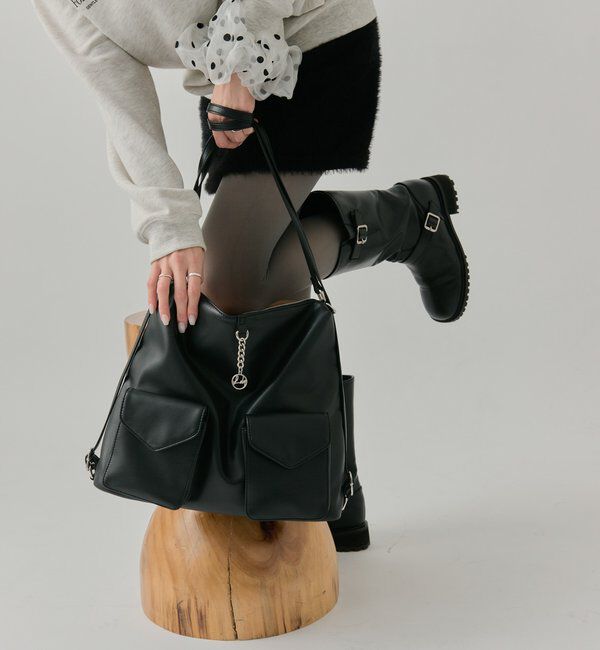  「【@lily.s_y 企画】lilyチャーム3wayBAG」|トートバッグ|