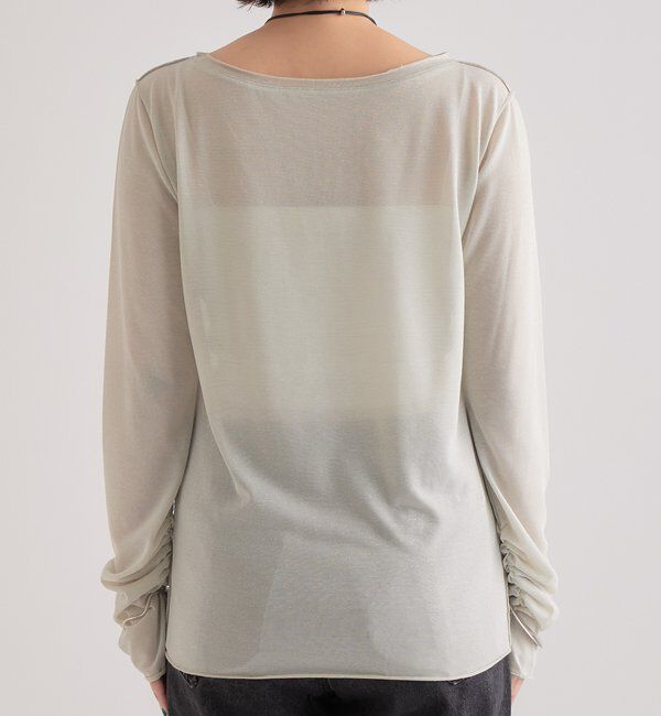  「ラメチュールプルオーバー」|Tシャツ・カットソー|