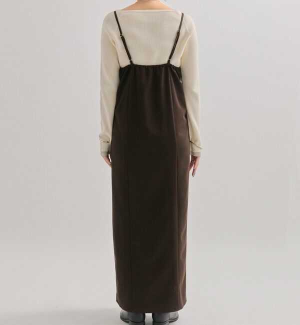  「ギャザービスチェSETワンピース」|ワンピース|