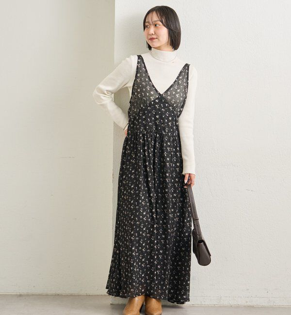  「プレート付きハイネックニット」|ニット・セーター|