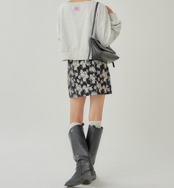  「袖ボリューム ショートスウェット」|Tシャツ・カットソー|