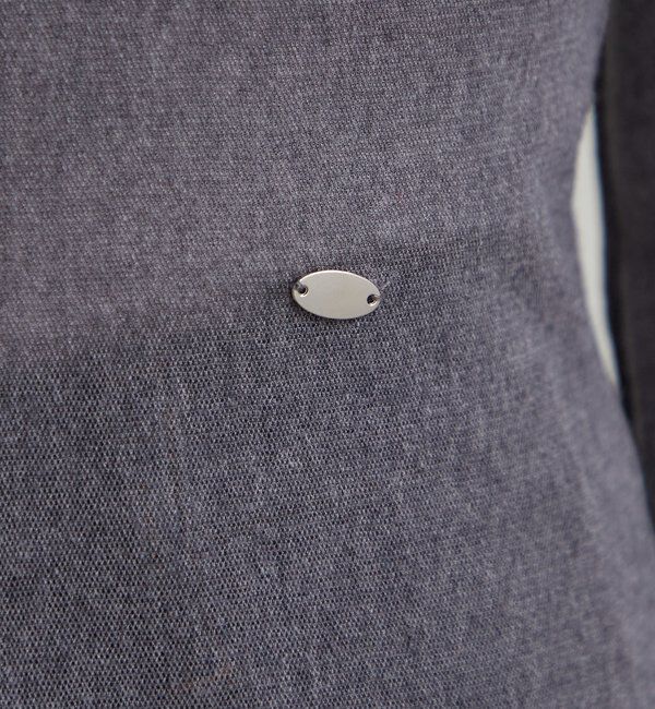  「プレート付きクルーシアーロンT」|Tシャツ・カットソー|