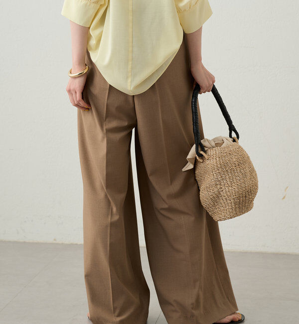  「2タックワイドパンツ」|チノ|