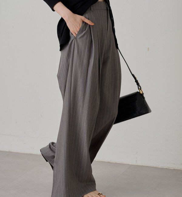  「2タックワイドパンツ」|チノ|