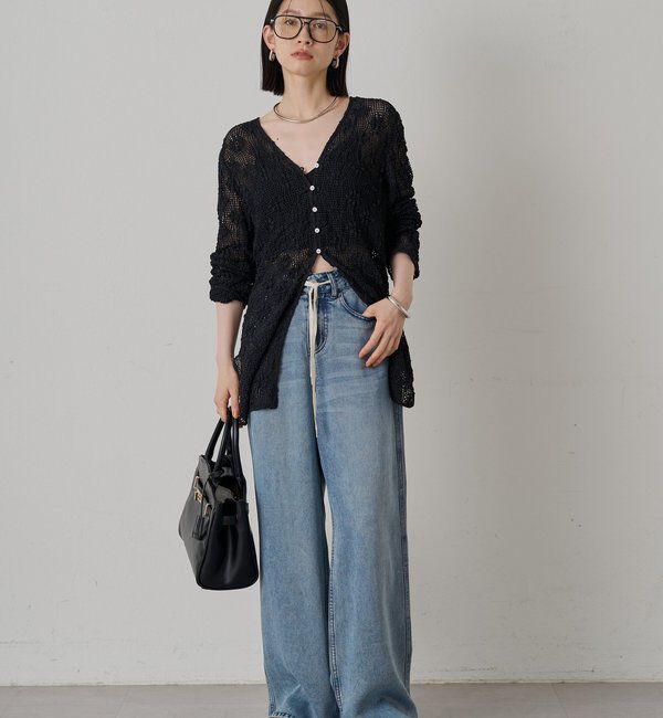  「ライトドロストデニムパンツ」|デニム|