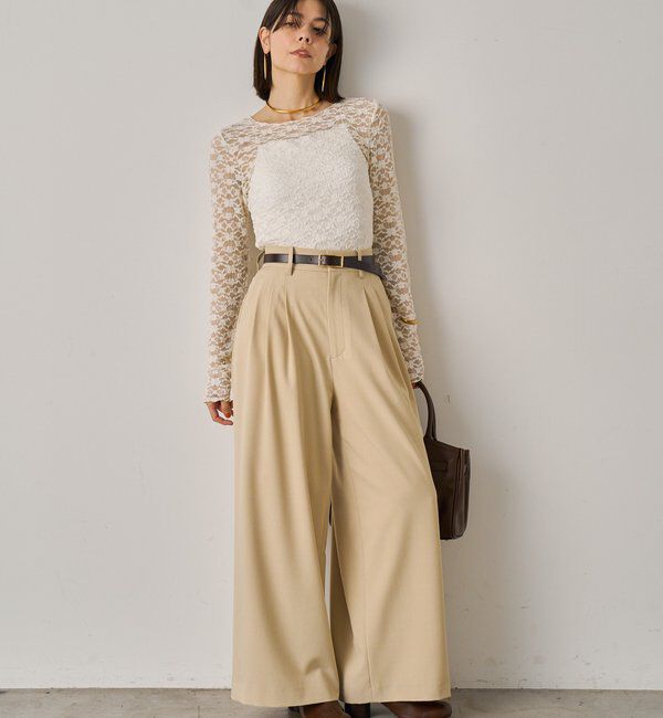  「カットレースプルオーバー」|Tシャツ・カットソー|