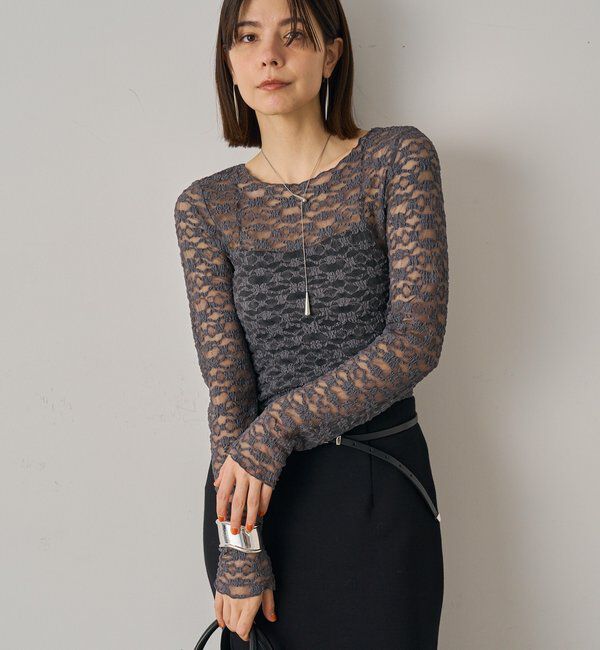  「カットレースプルオーバー」|Tシャツ・カットソー|