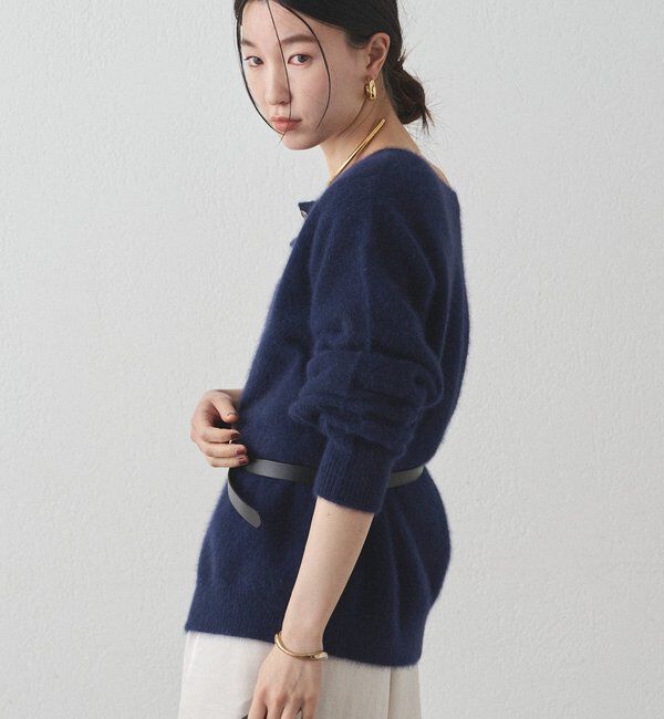  「FURウール2WAYニットカーデ」|ニット・セーター|