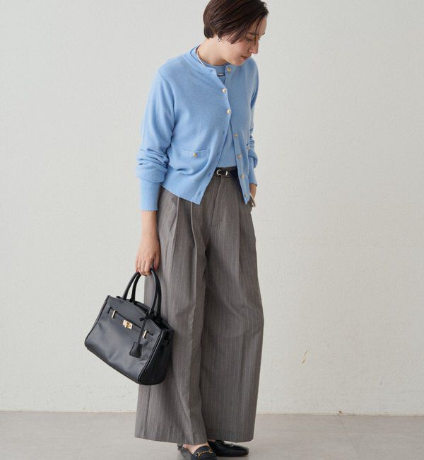  「ウールカシミヤニットカーデ」|ニット・セーター|