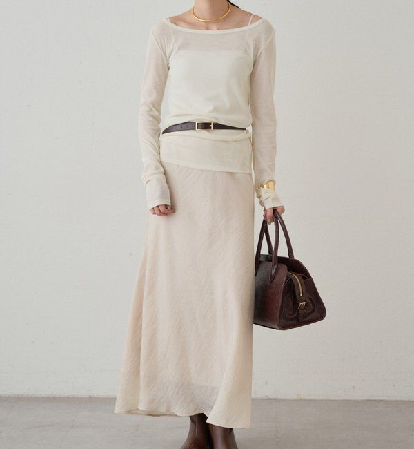  「ラウンドシアーカットソー」|Tシャツ・カットソー|