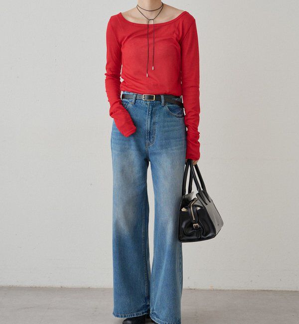  「ラウンドシアーカットソー」|Tシャツ・カットソー|