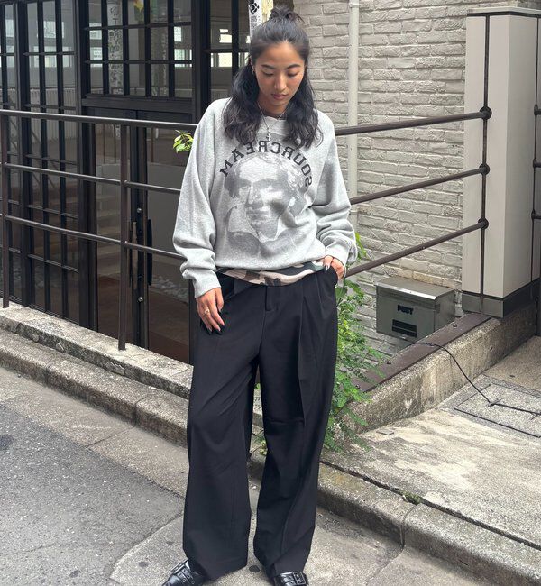  「【Sourcream】偉人スウェット」|Tシャツ・カットソー|