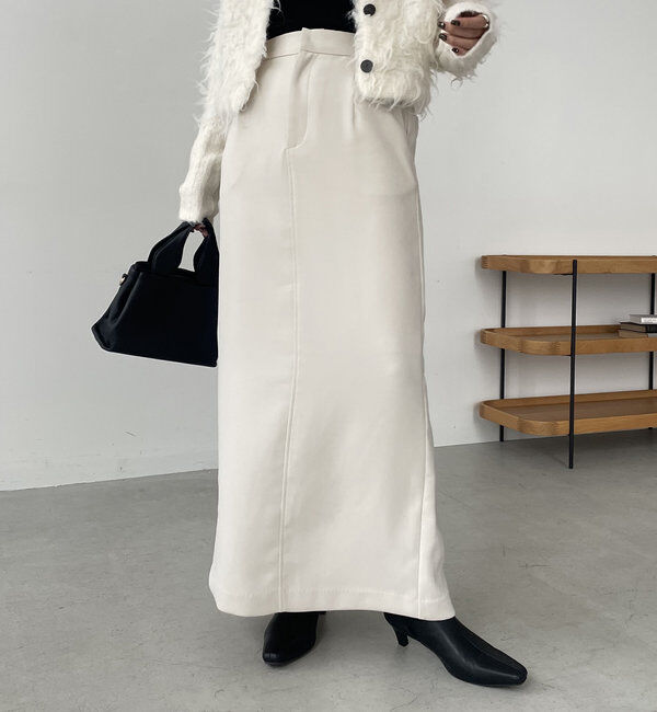  「【お気に入り累計2万超え/全骨格◎/低身長サイズ】マキシIラインスカート」|スカート|