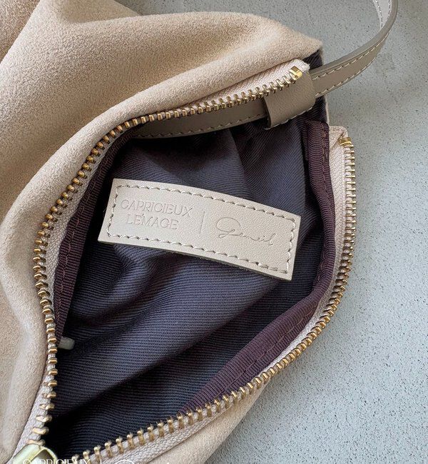  「【LE'MAGE&times;gemeilコラボ】スエードワンハンドルバッグ」|トートバッグ|