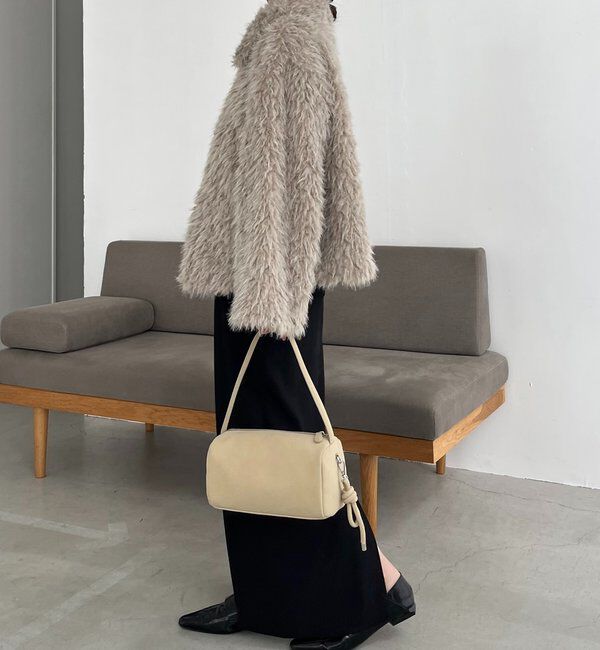  「【サイズ展開あり/軽量】MIXファースタンドカラーコート」|その他|