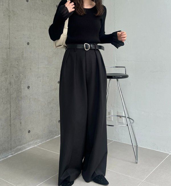  「フレアカフスニット」|ニット・セーター|