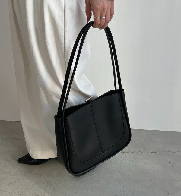  「【新色/ベージュ】トリミングトートバッグ」|トートバッグ|